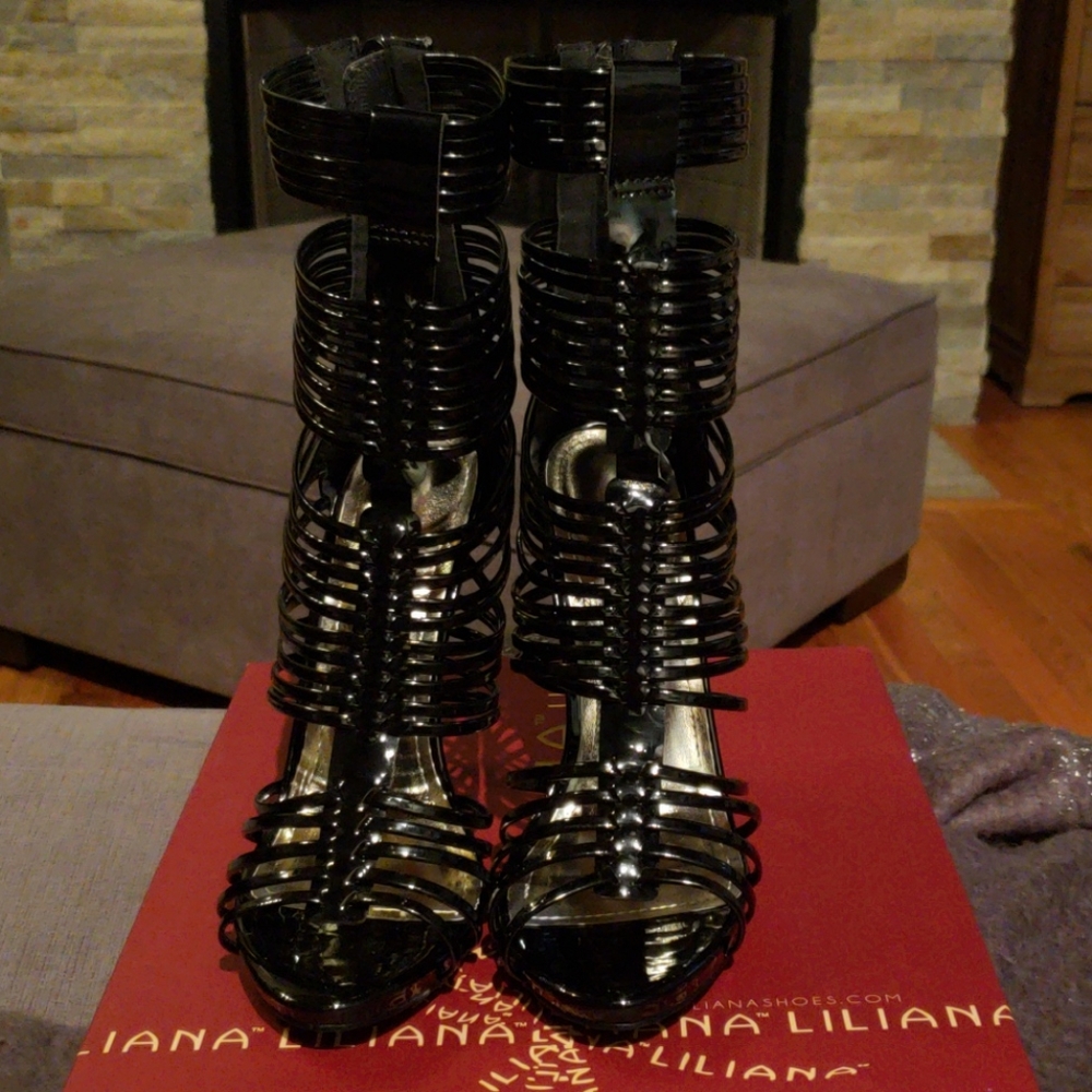 Liliana Caged Sandal/Pump